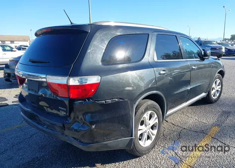 2013 Dodge Durango Crew из США, поврежденный, VIN 1C4RDHDG2DC664290